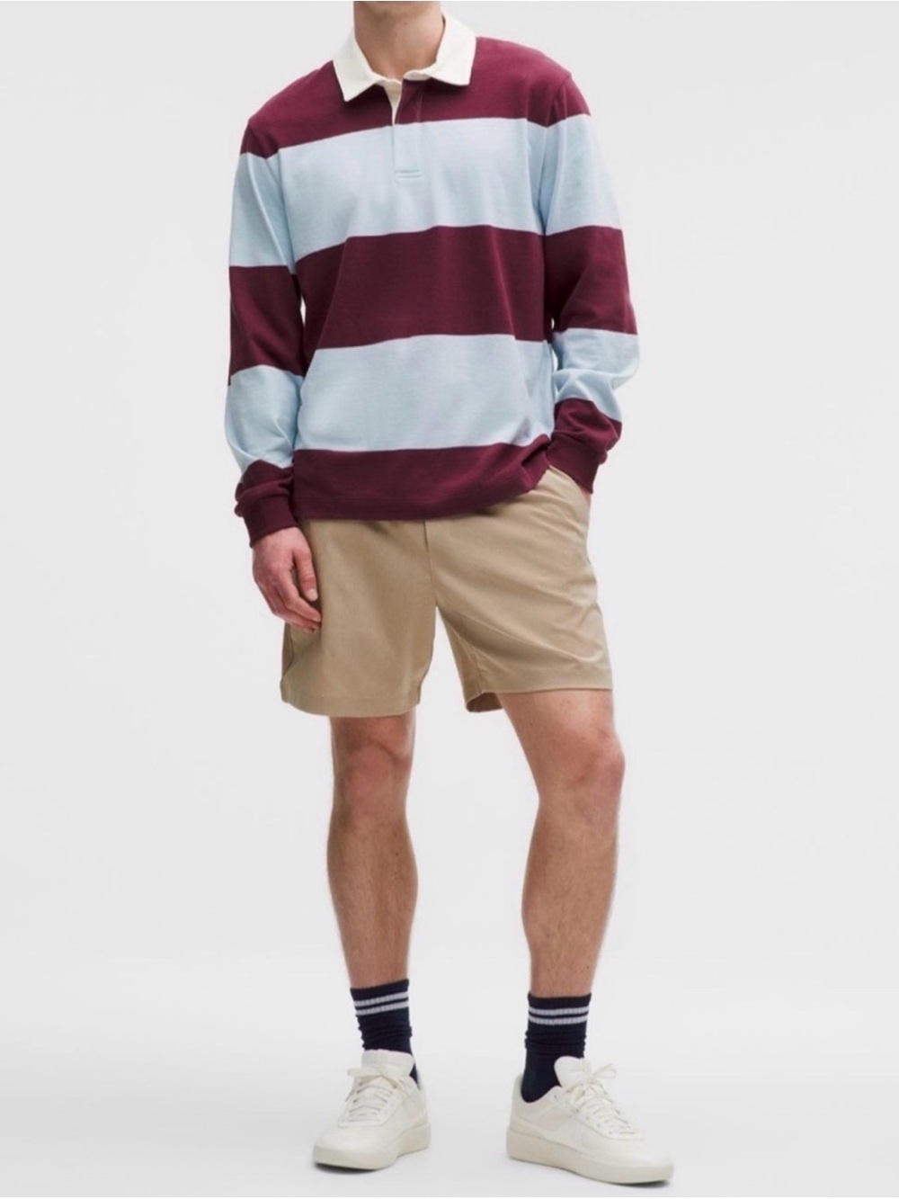 Lululemon - Mens - Long Sleeve Cotton Rugby Shirt - NWT